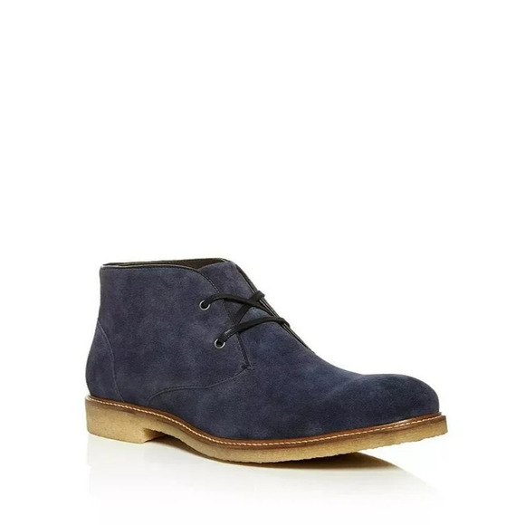 The Men's Store Bloomingdale's Chukka Boot Navy Suede Size 8 (MSRP $180) - Picture 1 of 9